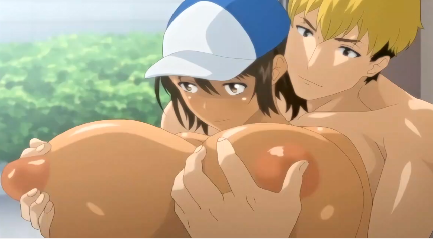 女同性恋继母忘乎所以地亲吻她的继女